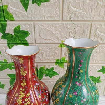 BÌNH HOA HỌA TIẾT TỨ QUÝ